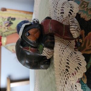 🧑🎄🐻Santa bear mantle hook🐻🧑🎄